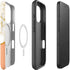 Colored Marble iPhone 16 Pro Magsafe Impact Case